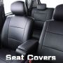 PU Leather Seat Covers Land Cruiser Prado Black RZJ